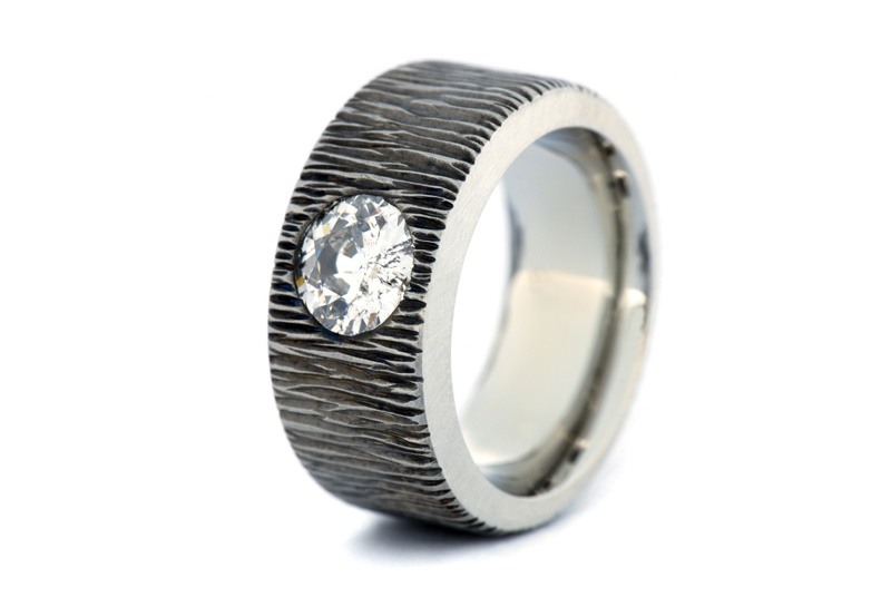 Prsten s diamantem 30-2211